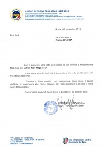 Lettera_incarico_CSEN_Rosario-Citarda-Aikm